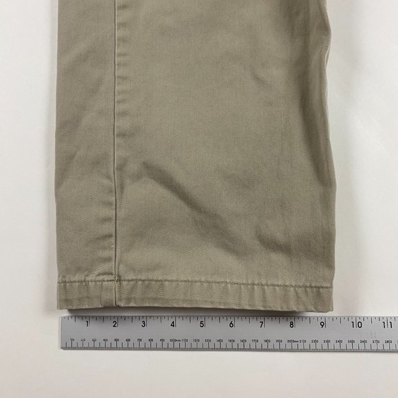 Vintage Levi's Silver Tab Chino Khaki Pants Mens 32 x 30 Measures 33 x 28.25 - Picture 11 of 13